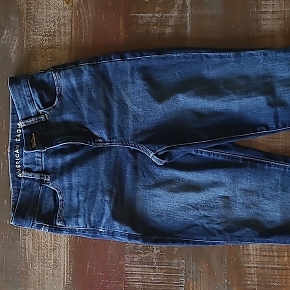 American Eagle Outfitters Denim - American Eagle curvy hi-rise jegging blue jeans womens size 0 Short